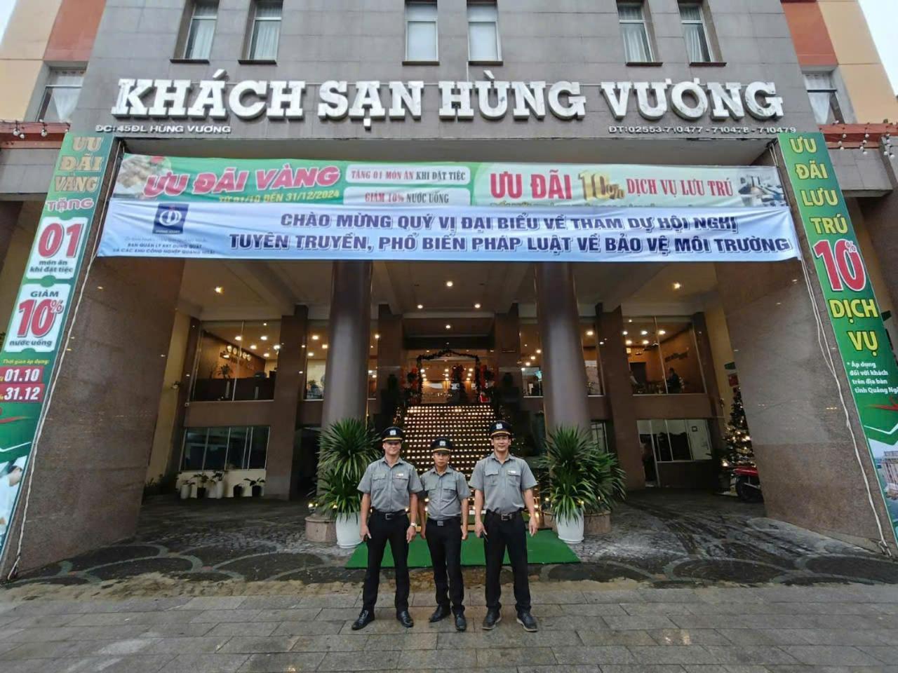 Khach San Hung Vuong Quang Ngai Hotel Exterior photo